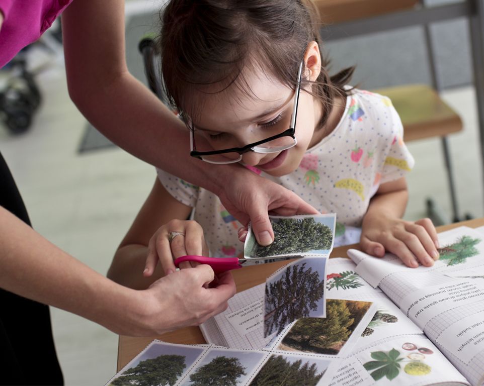 Zajęcia edukacyjne w Kolorowej Szkole Fundacji Kolorowy Świat w Łodzi