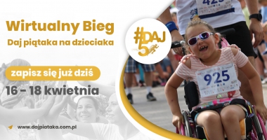Ruszyły zapisy na tegoroczny bieg Daj piątaka na dzieciaka 