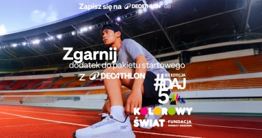 Zapisz się i zgarnij dodatek do pakietu startowego biegu Daj5