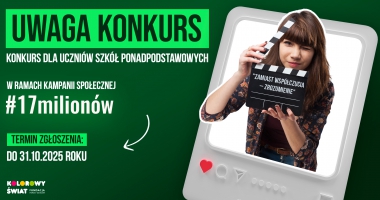 Konkurs filmowy "Zamiast współczucia - zrozumienie"